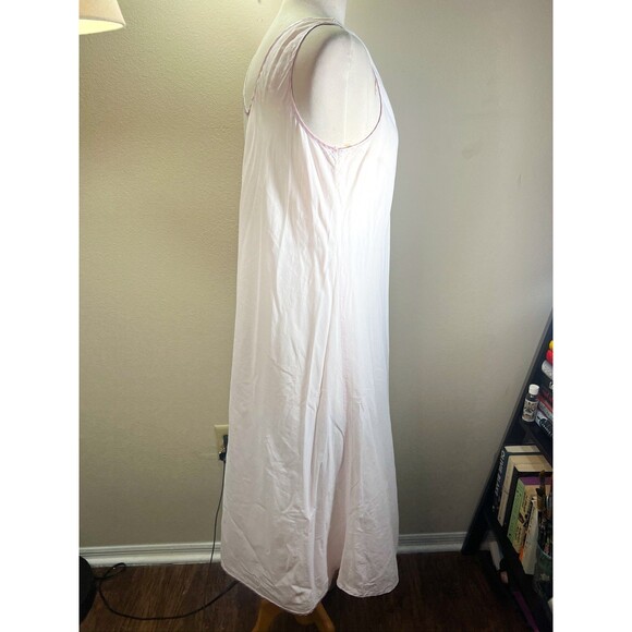 Secret Treasures Nightgown Size L Vintage 90's Pink  Cottagecore Sleepwear - Picture 6 of 6